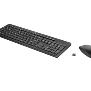 HP wireless keyboard and mouse combo